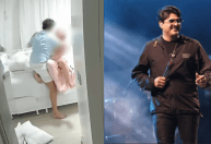 Imagens mostram momento em que cantor João Lima agride esposa; veja vídeo