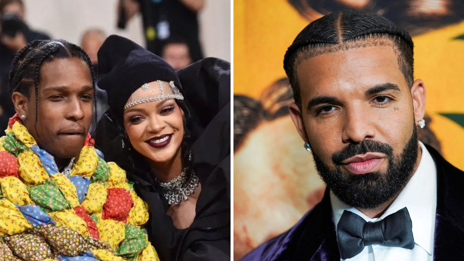 Rihanna drake e asap rocky
