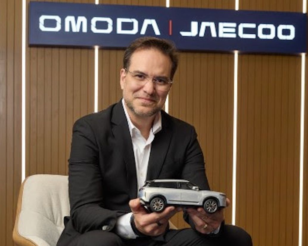 Vice-presidente executivo da Omoda Jaecoo Brasil, Roger Corassa • Divulgação
