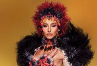 Sabrina Sato brilha em estreia dos ensaios técnicos da Gaviões da Fiel