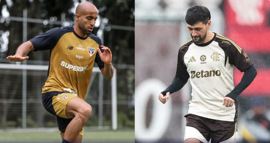 São Paulo e Flamengo se enfrentam em momentos opostos no futebol