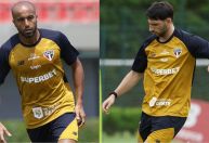 Calleri e Lucas treinam e devem reforçar o São Paulo no Paulistão