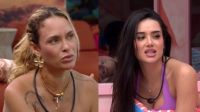 BBB 26: Sarah dá emoji de "mala" para Jordana e gera revolta na web
