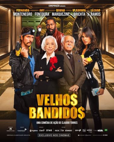 Cartaz oficial de "Velhos Bandidos" • Instagram/ Paris Filmes