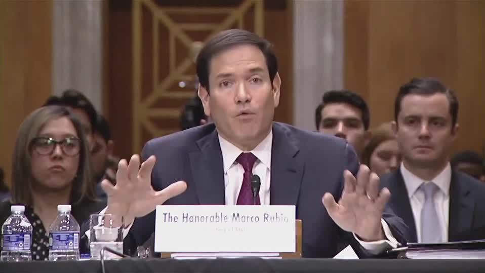 Secretário de Estado dos EUA, Marco Rubio