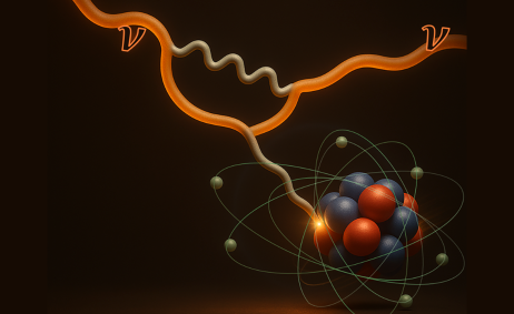 neutrino-interatindo-com-núcleo-atômico