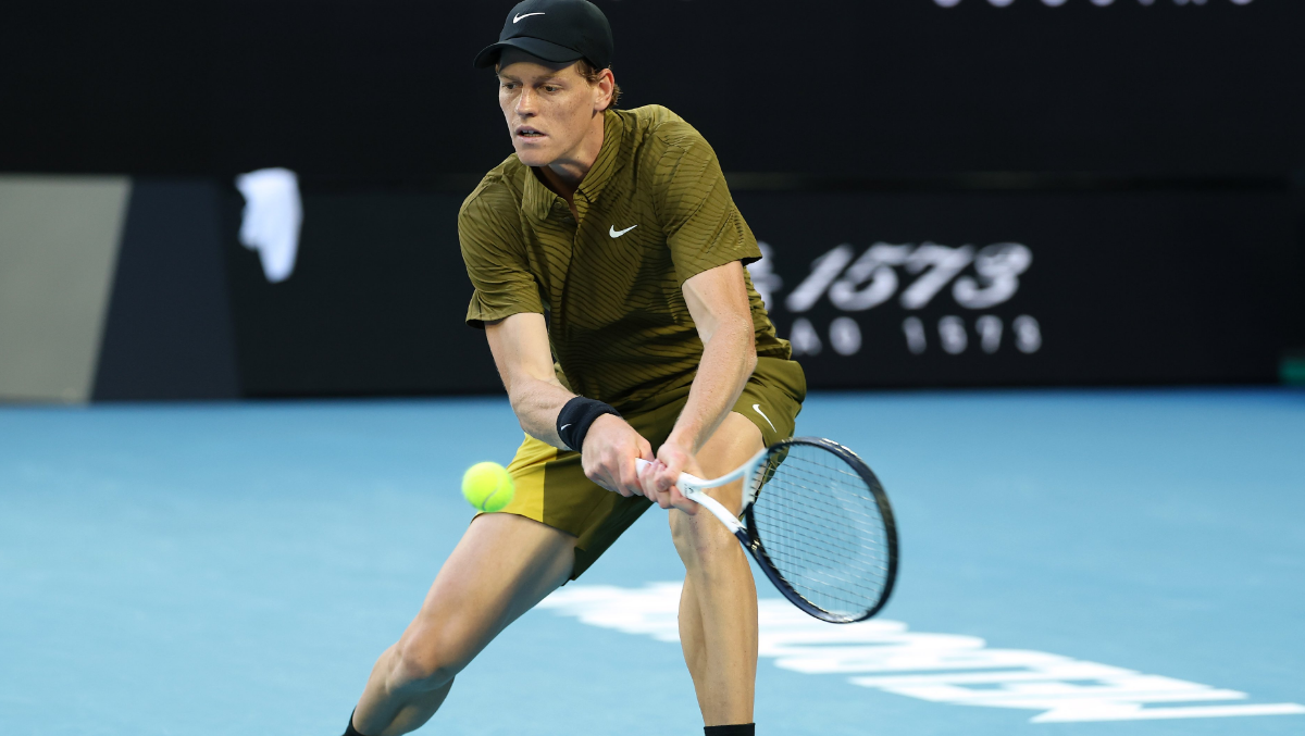 Sinner venceu partida no Australian Open por 3 a 0