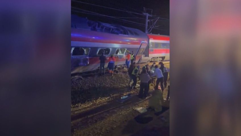 Descarrilamento na Espanha • @eleanorinthesky via X