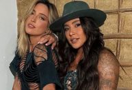 Lauana Prado e Tati Dias reaparecem nas redes socias em noite de jantar