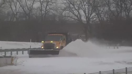 Tempestades de inverno atingem os EUA