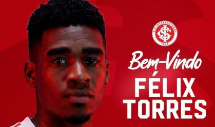 Inter anuncia contratação do zagueiro Félix Torres, ex-Corinthians