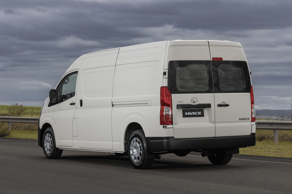 Toyota Hiace na configuração Furgão