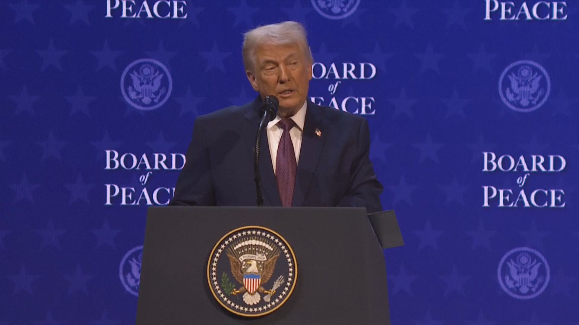 Trump discursa em Davos, na Suíça
