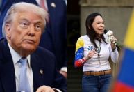 María Corina Machado diz que entregou medalha do Nobel da Paz para Trump