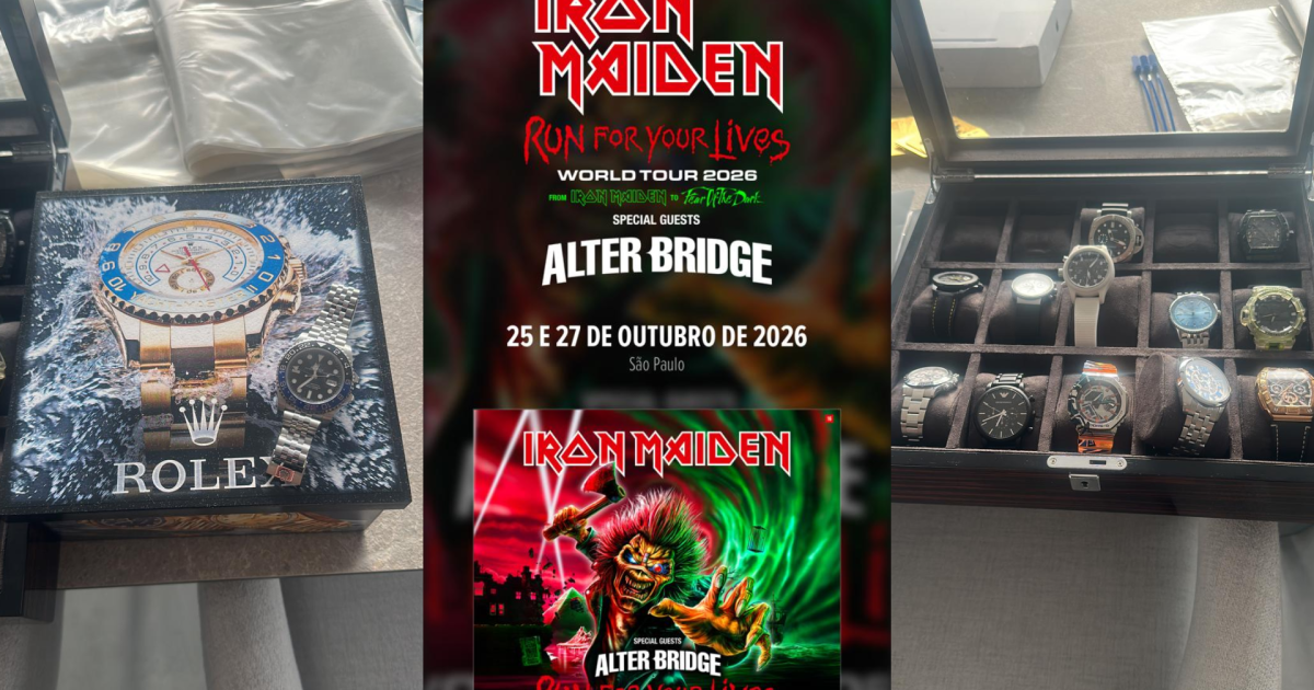 Fear of the Pix: operação mira venda de ingressos falsos para Iron Maiden