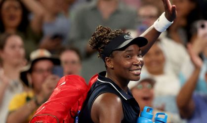 Venus Williams cai na estreia após virada de Danilovic no Australian Open