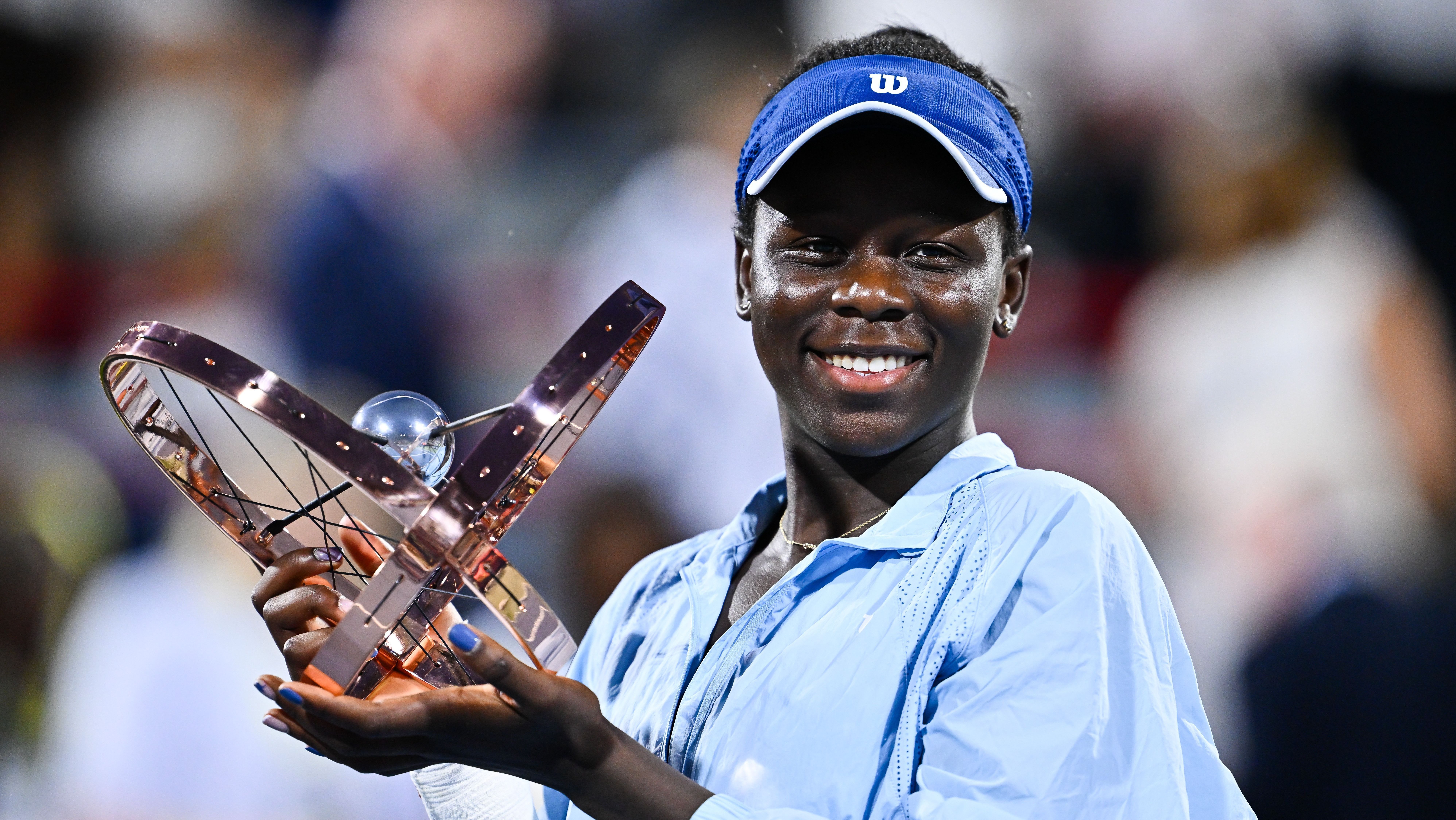 Victoria Mboko conquistou o WTA 1000 do Canadá, em 2025