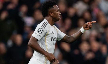 Vini Jr. comanda goleada do Real na Champions