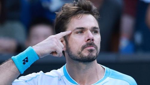Stan Wawrinka durante partida do Australian Open