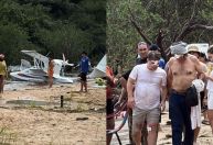 Vídeo: avião de pequeno porte cai e deixa feridos no Amazonas