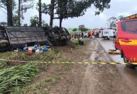 Ônibus que causou acidente com 6 mortos em MG não tinha licença para viajar