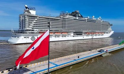 Após COP30, Belém recebe mais de 2 mil turistas em cruzeiros internacionais
