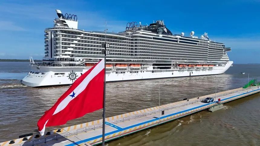 Após COP30, Belém recebe mais de 2 mil turistas em cruzeiros internacionais