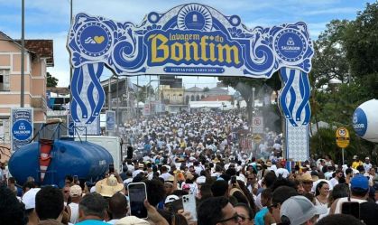 Lavagem do Bonfim reúne dois milhões de pessoas nesta quinta-feira (15)