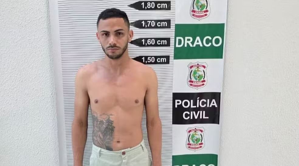 Homem apontado como chefe do CV é preso na Região Metropolitana de Fortaleza