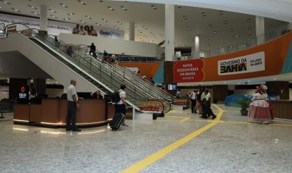 Imagem de destaque do post: Nova Rodoviária é inaugurada e começa a operar com escada rolante trancada