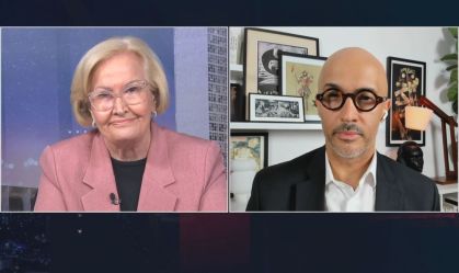 jornalista e ex-senadora Ana Amélia Lemos e o advogado Alessandro Soares