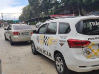 PM apreende Corolla na Marginal Pinheiros com quase mil multas