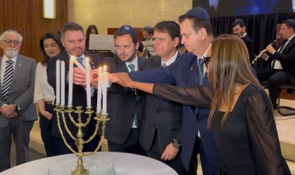 Tarcísio e Kassab vão a ato em memória a vítimas do Holocausto