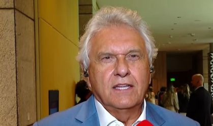O governador de Goiás, Ronaldo Caiado