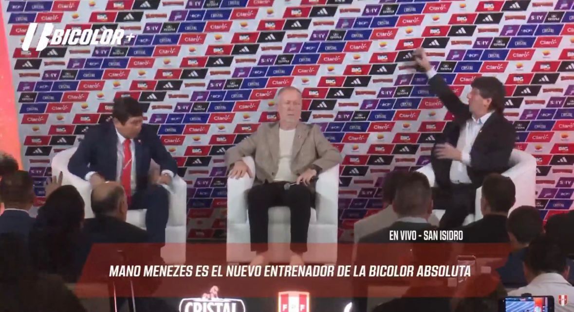 Presidente da Federação Peruana evitou que banner atingisse Mano Menezes