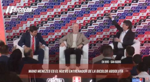 Presidente da Federação Peruana evitou que banner atingisse Mano Menezes