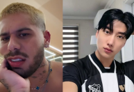 Após Ana ganhar cantada de coreano, Zé Felipe reage: "Vai pra lá, safado"