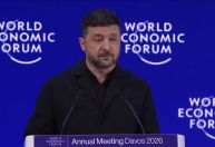Maduro está preso e sendo julgado, Putin não, diz Zelensky em Davos