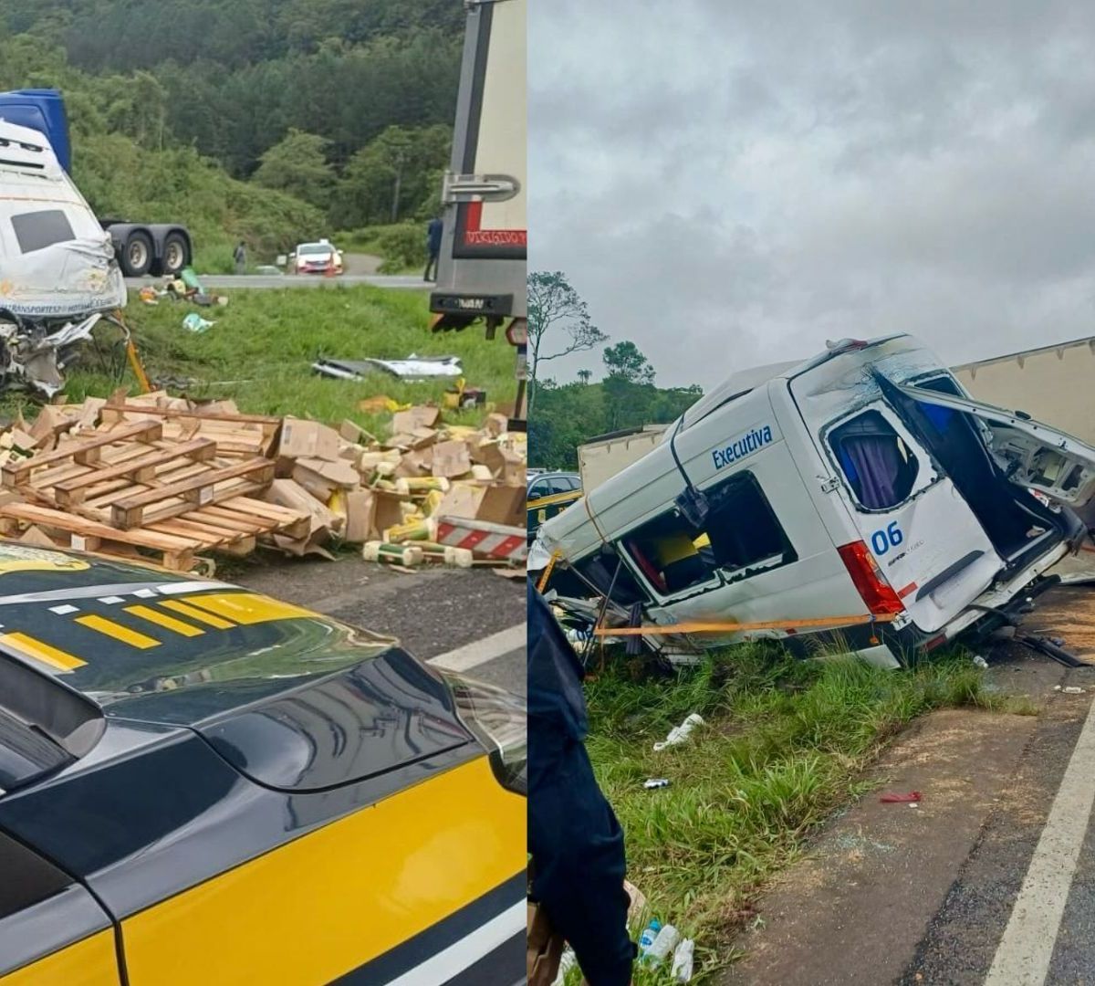 Acidente com 6 mortos no PR aconteceu em tentativa de assalto, diz polícia | CNN Brasil