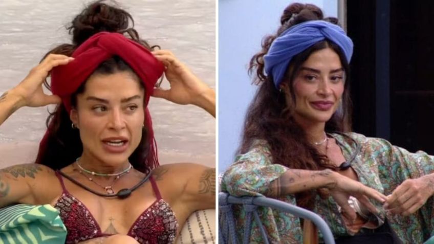 Aline Campos explica uso de lenços no BBB 26 • Reprodução/Globoplay