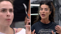BBB 26: Ana Paula e Aline brigam por divisão de ovos na Xepa