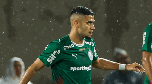 Andreas Pereira em partida do Palmeiras