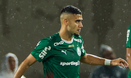 Andreas Pereira em partida do Palmeiras