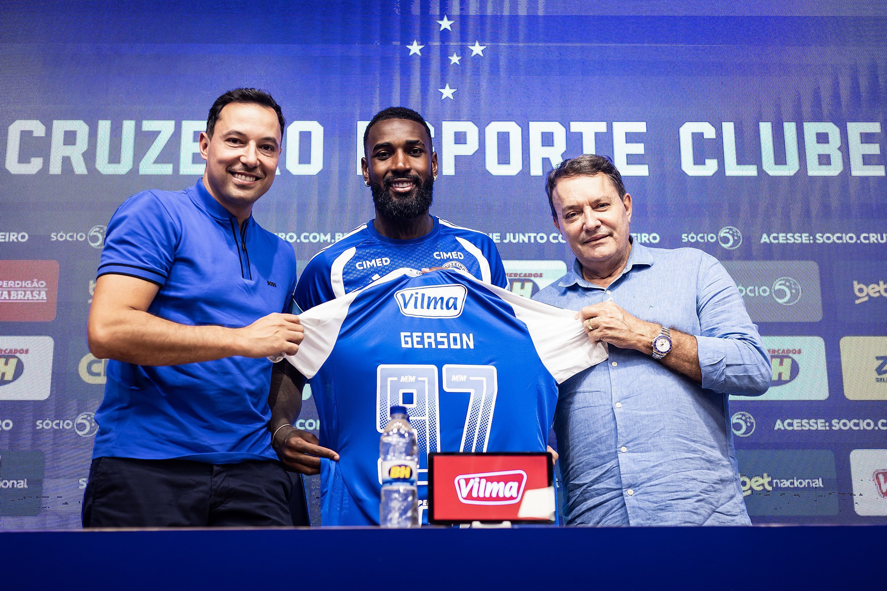 Apresentação de Gerson no Cruzeiro