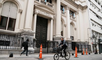 Sede do banco central da Argentina em Buenos Aires