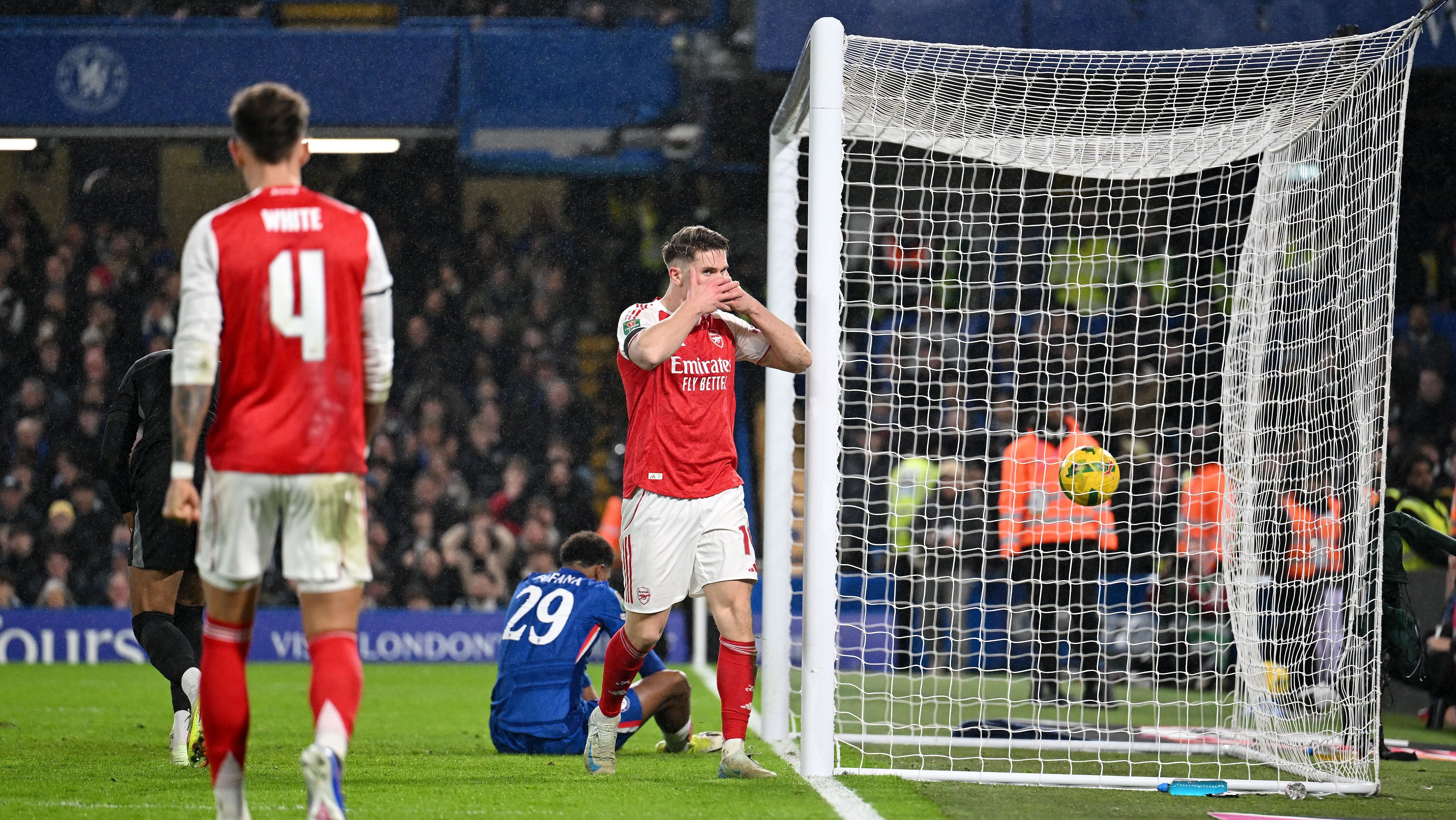 Gyökeres comemora gol contra o Chelsea