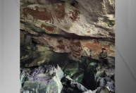 Contorno de mão de 67.800 anos pode ser arte rupestre mais antiga do mundo