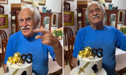 Ary Fontoura comemora 93 anos e diz ter "fome de mundo"