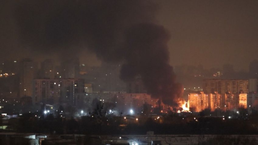 Explosões em Kyiv sob 'ataque inimigo maciço', diz prefeito. • REUTERS