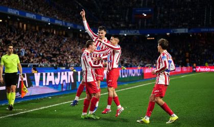 Griezmann decide, e Atlético de Madrid avança às quartas da Copa do Rei